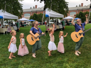 Happy at the Farmers Market