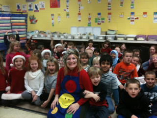 Happy Julie Christmas Sing-A- Long at the Hajjar